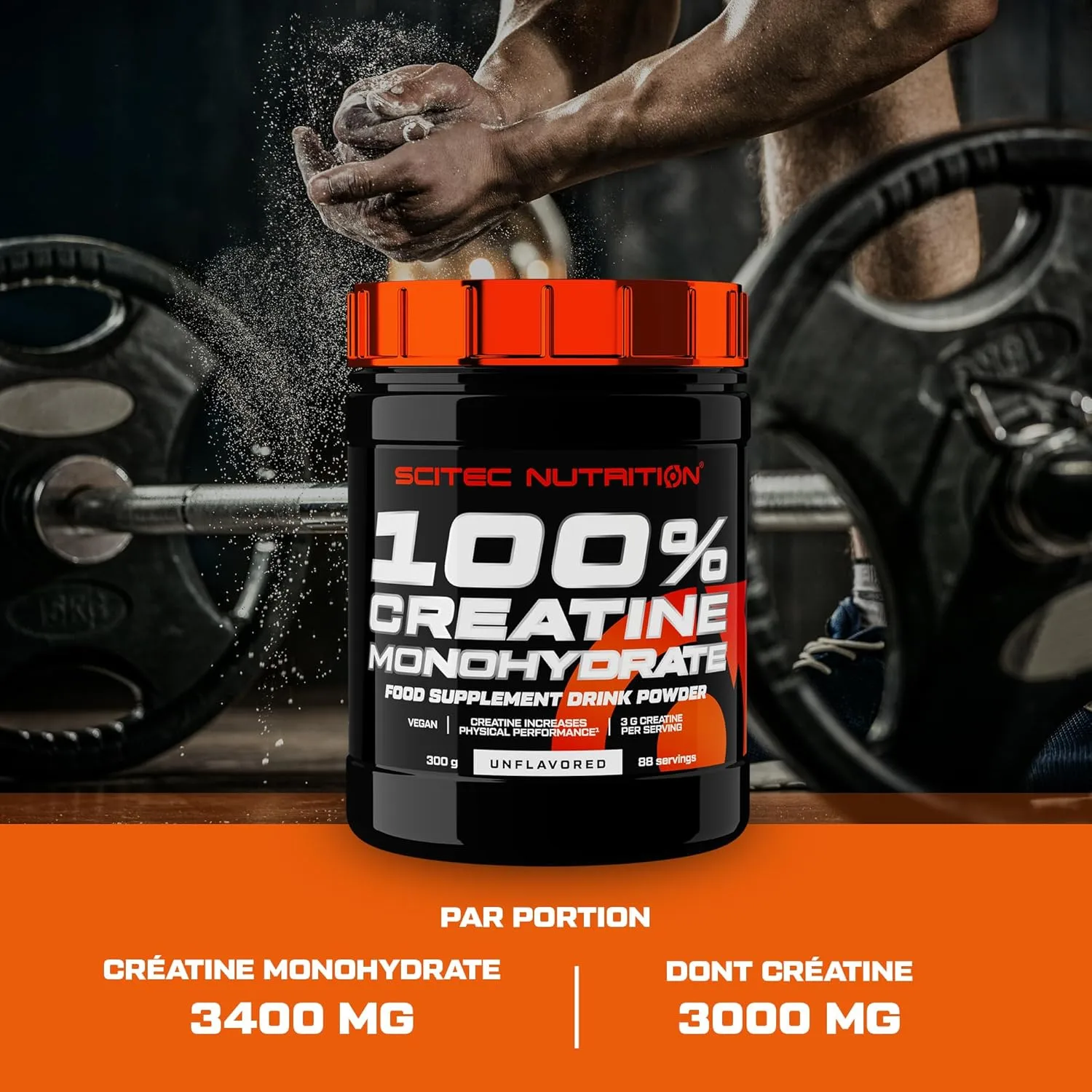 CREATINE MONOHYDRATE - 300GR - Scitec Nutrition